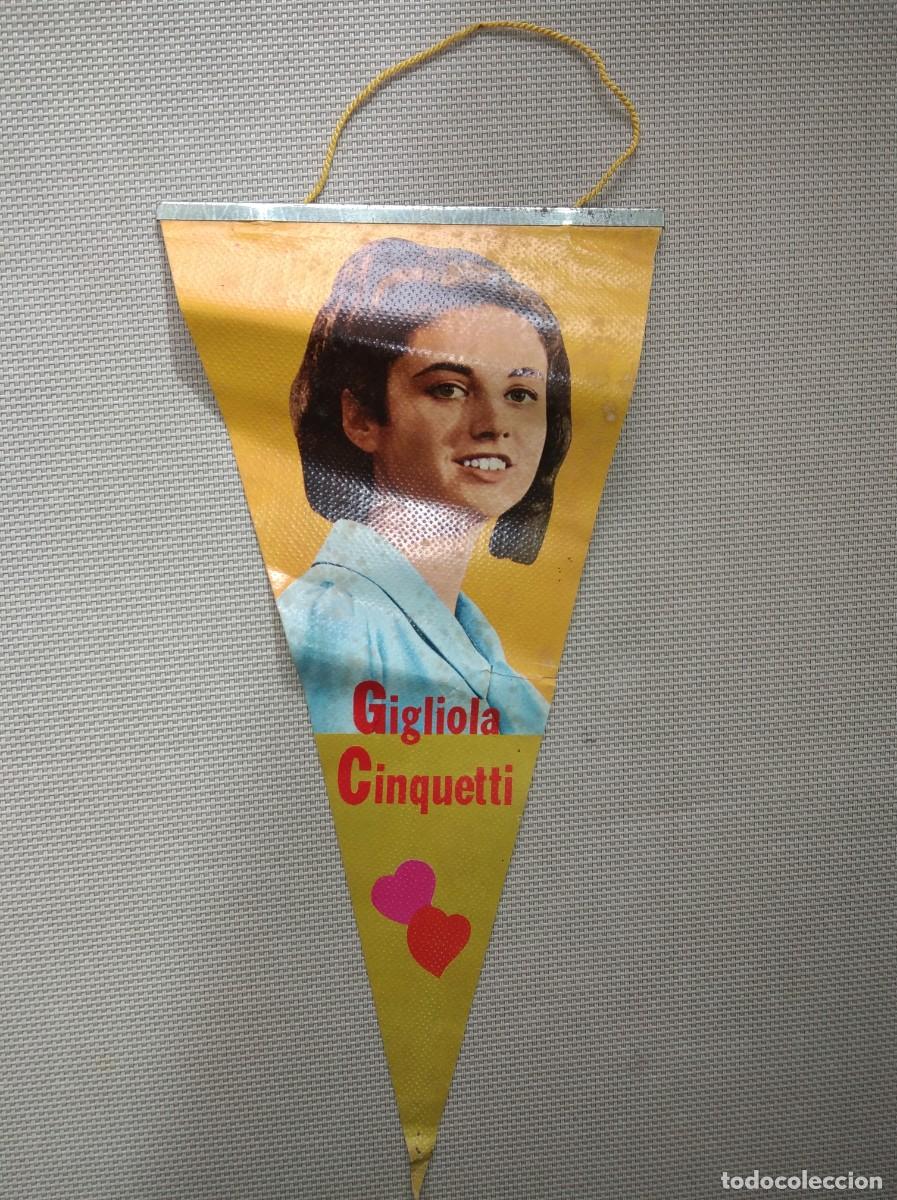 Bandierine di collezione: Bander&iacute;n Gigliola Cinquetti A&ntilde;os 60