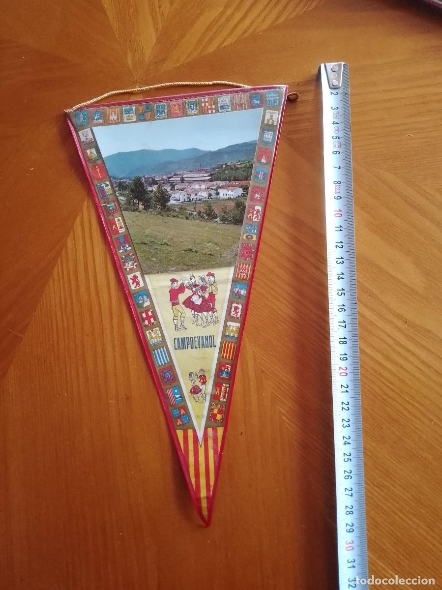 Banderines de colecci&oacute;n: Antiguo banderin de ,campdevanol - Foto 1