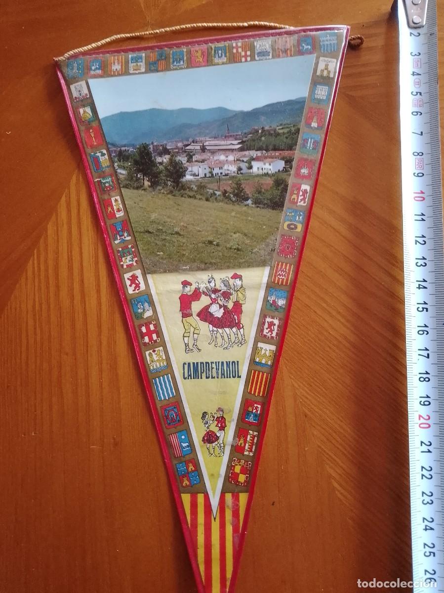 Banderines de colecci&oacute;n: Antiguo banderin de ,campdevanol - Foto 2