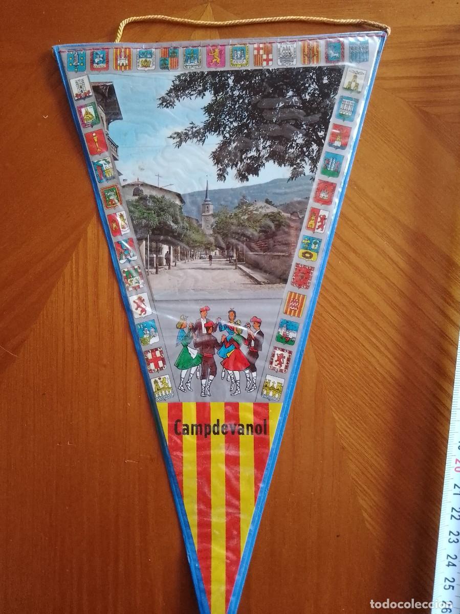 Banderines de colecci&oacute;n: Antiguo banderin de , campdevanol - Foto 2