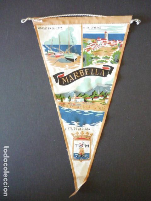 Banderines de colecci&oacute;n: MARBELLA MALAGA BANDERIN - Foto 1