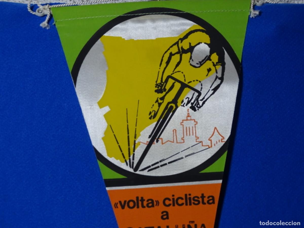 Fanions de collection: BANDER&Iacute;N VOLTA CICLISTA A CATALU&Ntilde;A SALIDA SABADELL 1966.
