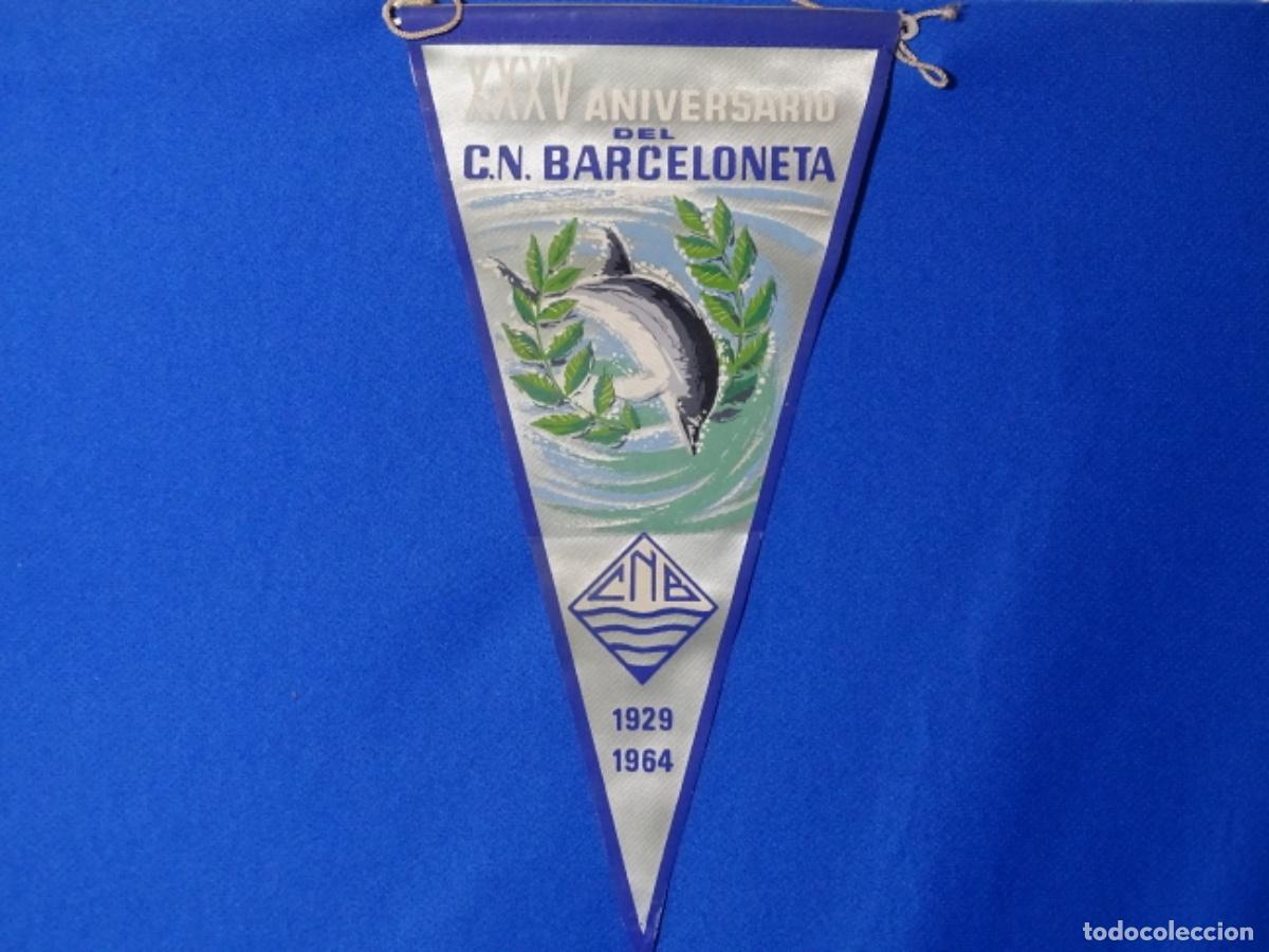 Fanions de collection: BANDER&Iacute;N XXXV ANIVERSARIO DEL C.N. BARCELONETA. 1929-1964