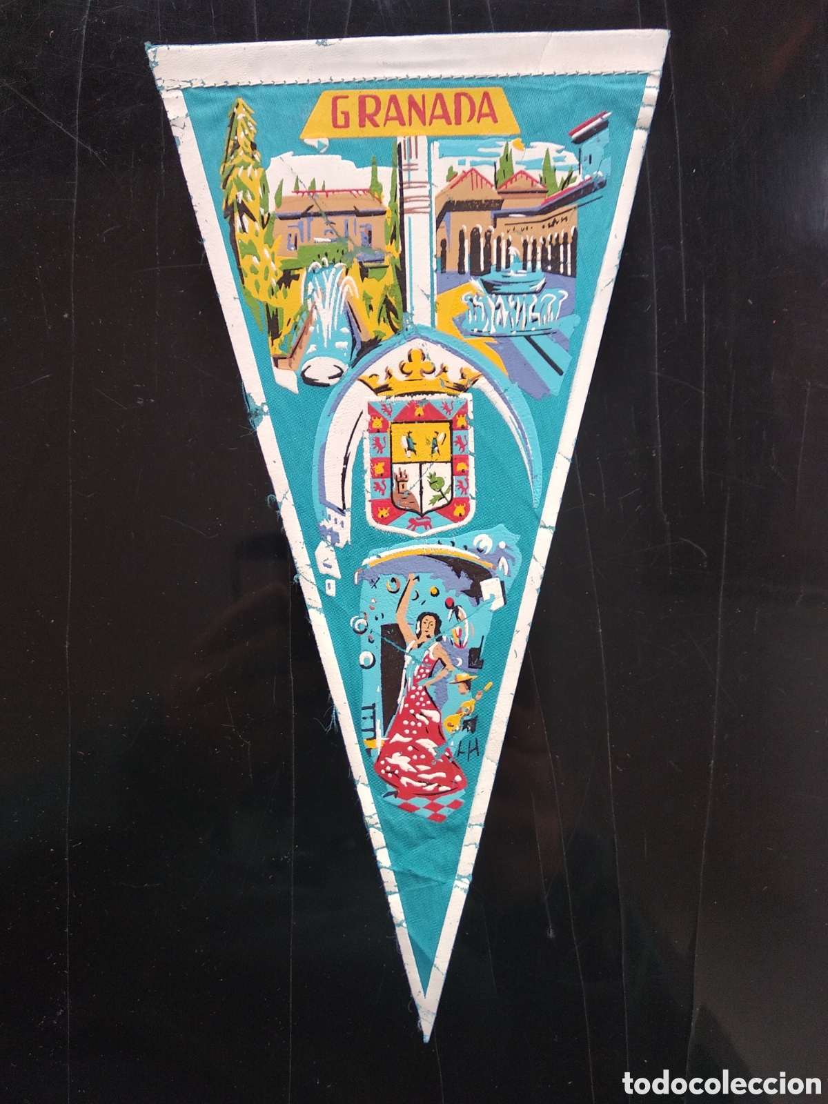 Banderines de colecci&oacute;n: Bander&iacute;n de Granada , Andalucia - Foto 1