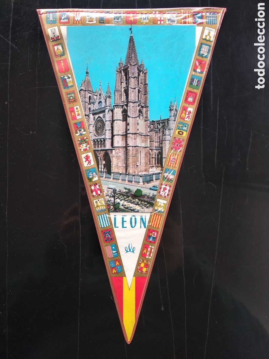 Banderines de colecci&oacute;n: Bander&iacute;n de Le&oacute;n , Castilla y Le&oacute;n - Foto 1