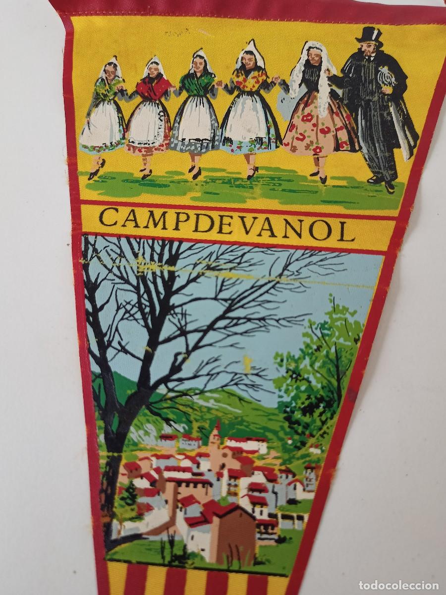 Banderines de colecci&oacute;n: Antiguo banderin de Campdevanol - Foto 2