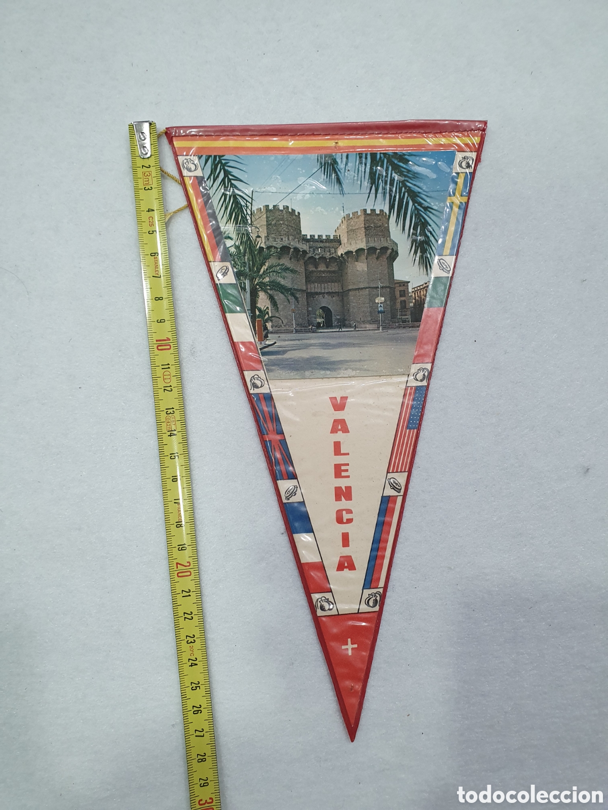 Banderines de colecci&oacute;n: Banderin Valencia. (L83) - Foto 1
