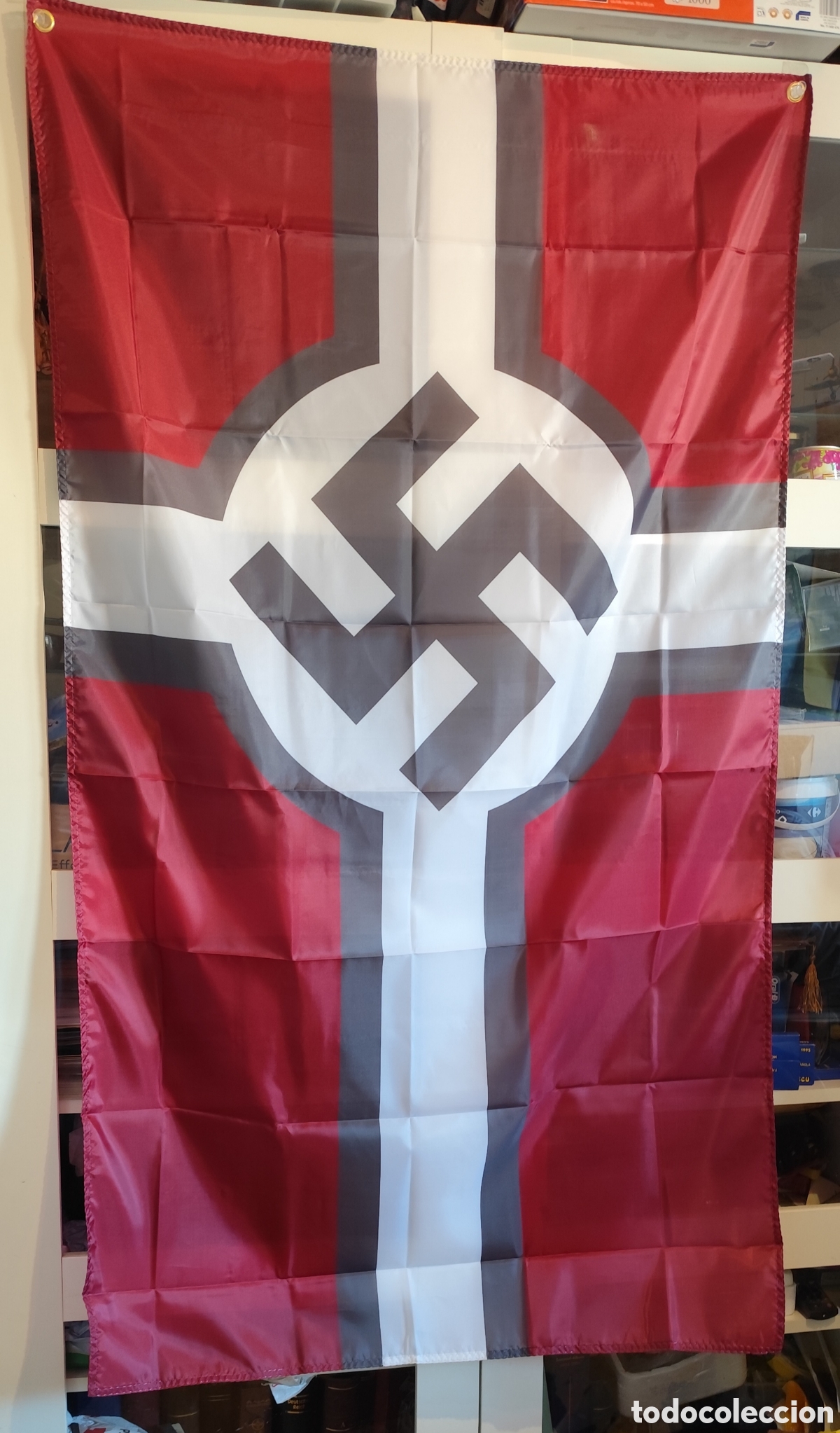 Banderines de colecci&oacute;n: Wolfenstein 2 Nazi flag - Foto 1