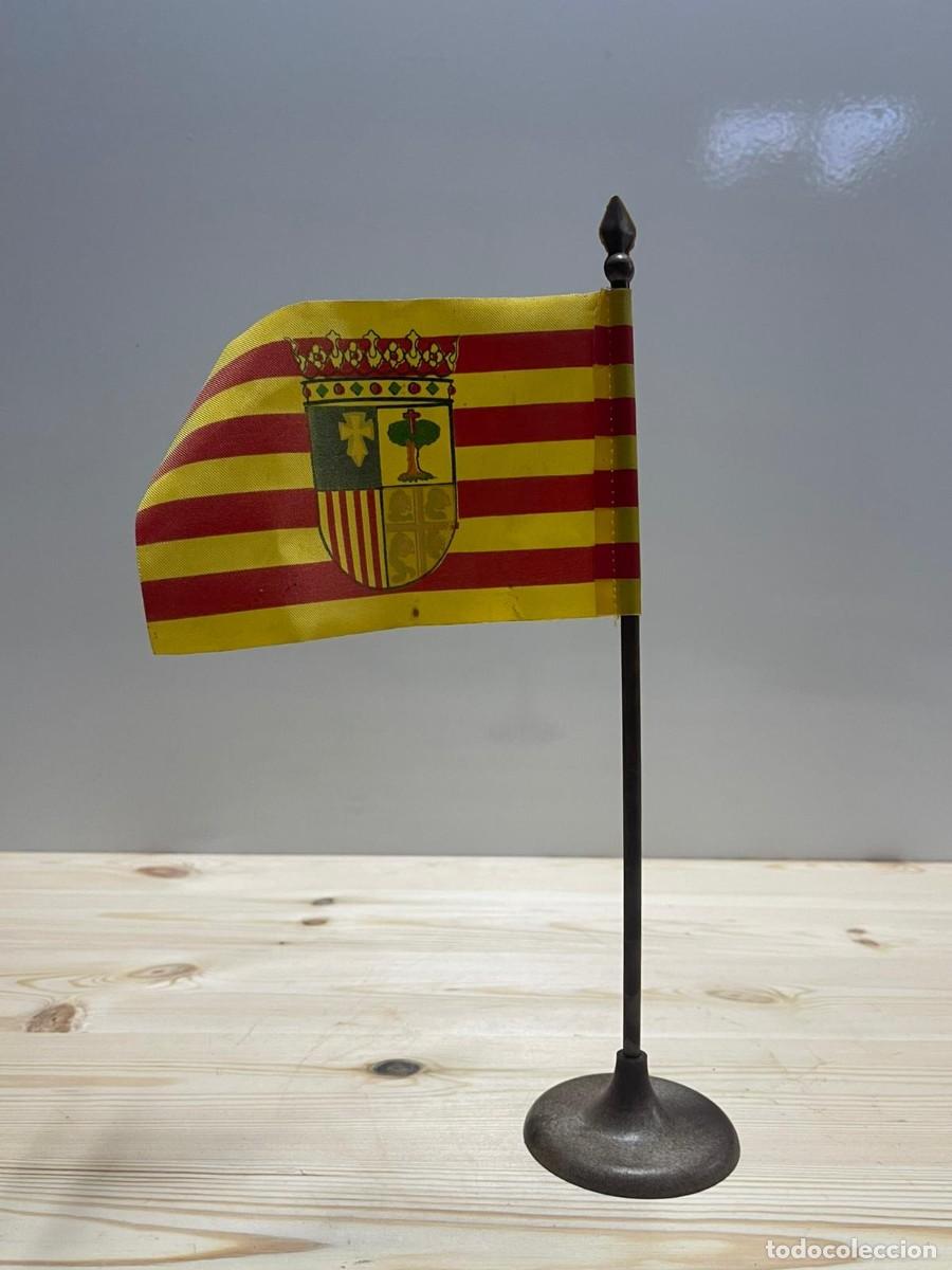 Banderines de colecci&oacute;n: BANDERA DE MESA ARAGON - Foto 2