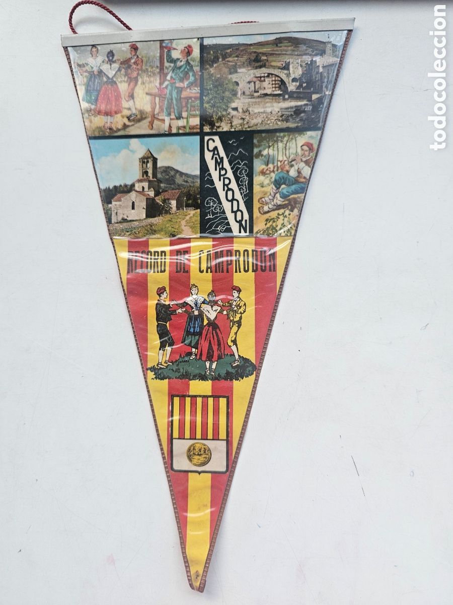 Sammlung von Wimpeln: Bander&iacute;n de Camprodon 1960s 1970s