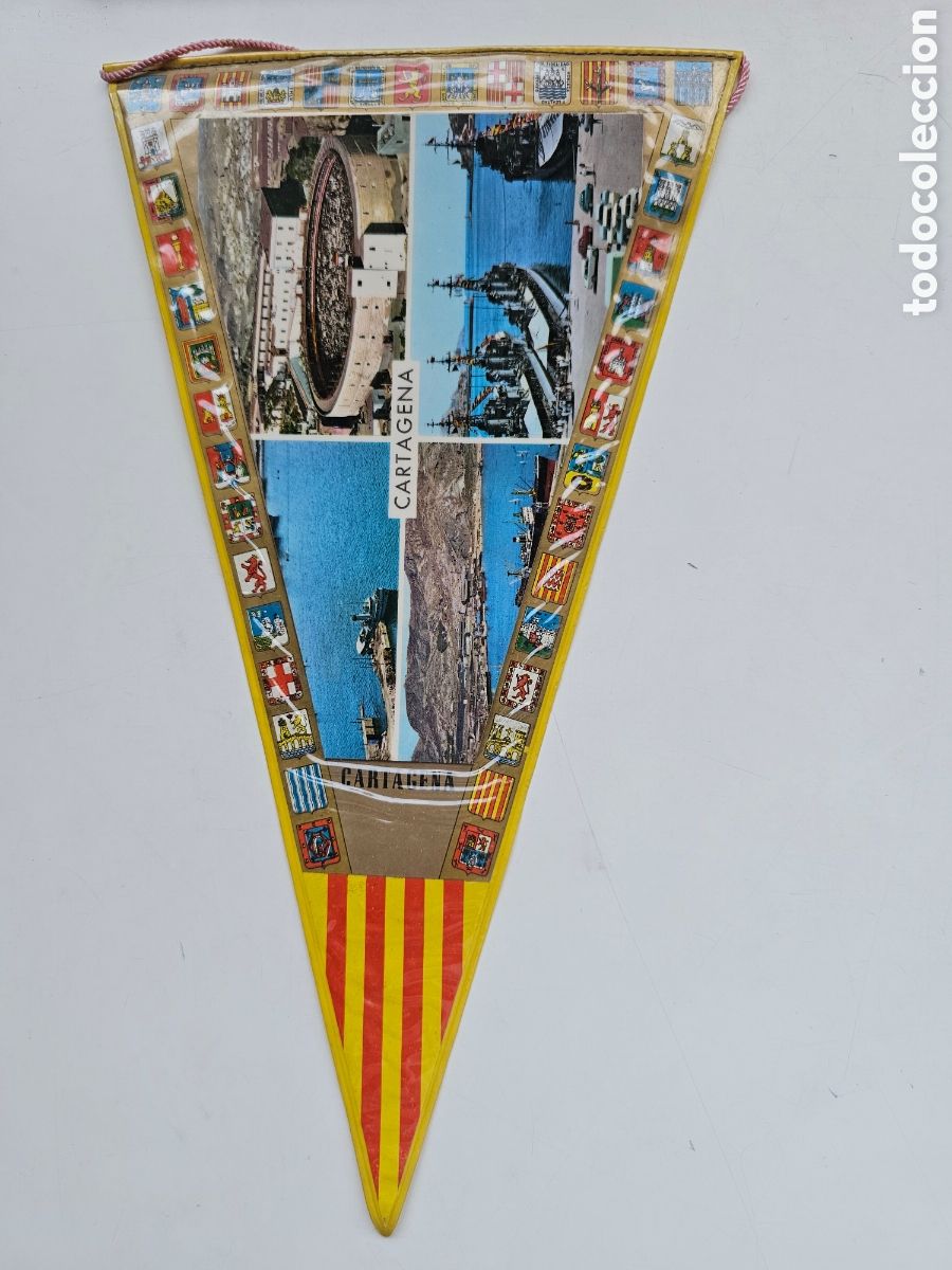 Fanions de collection: Bander&iacute;n de Cartagena, Murcia 1960s 1970s