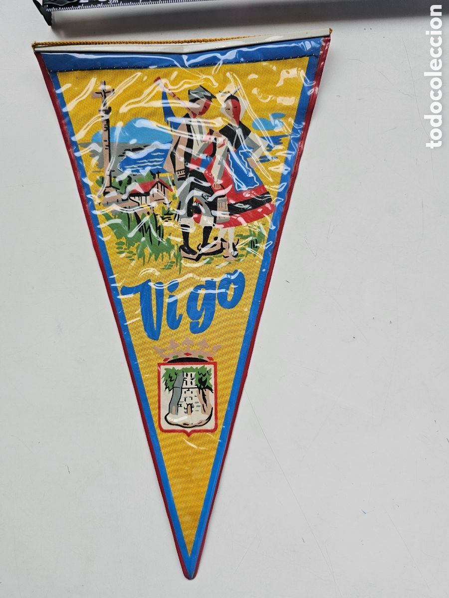 Banderines de colecci&oacute;n: Bander&iacute;n de Vigo, Galicia 1950s 1970s