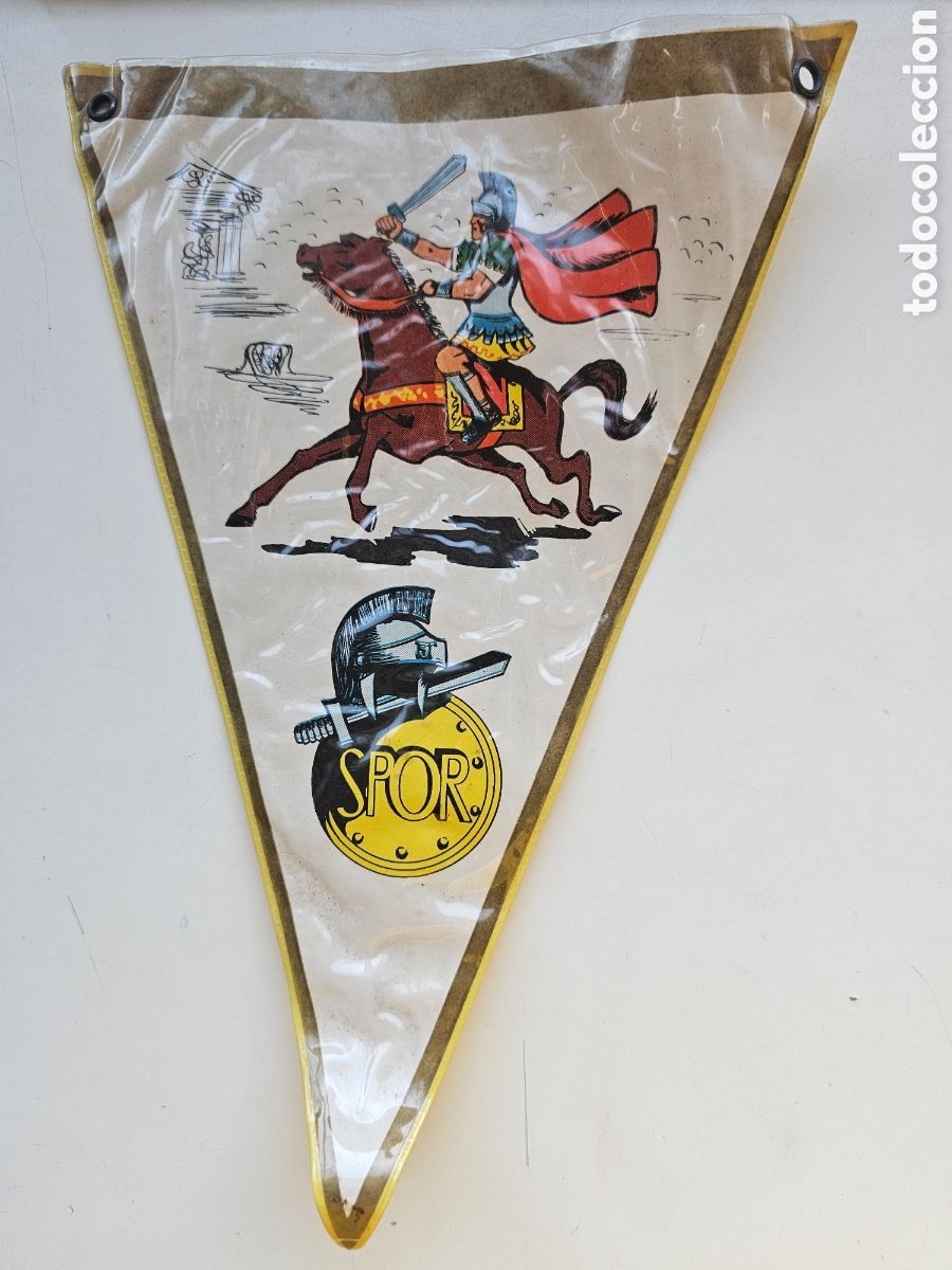 Banderines de colecci&oacute;n: Original Bander&iacute;n de Romanos Spor, 1960s 1970s