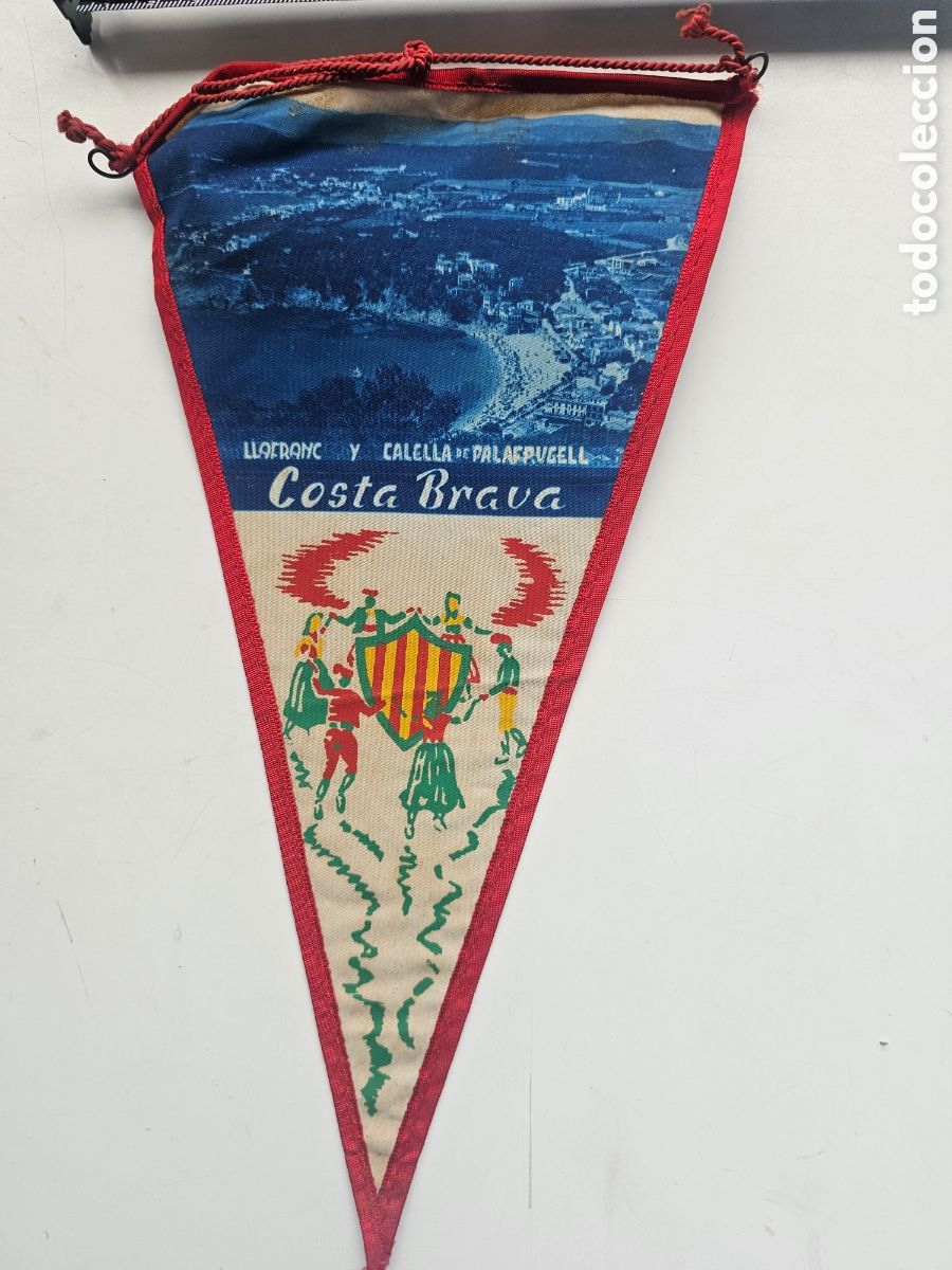 Banderines de colecci&oacute;n: Bander&iacute;n de Llafranc y Calella de Palafrugell 1950s 1970s