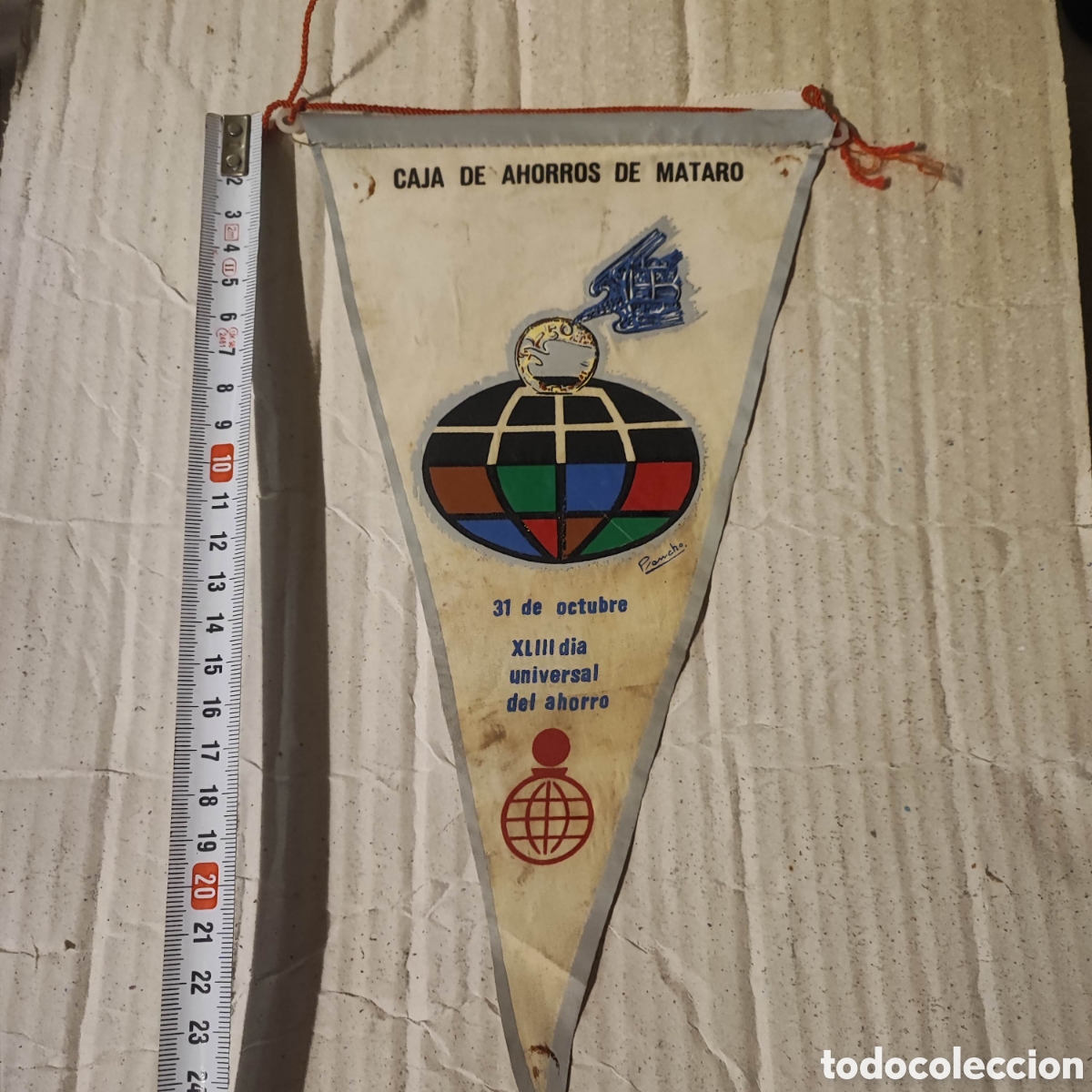Collection pennants: Bander&iacute;n caja de ahorros de Mataro