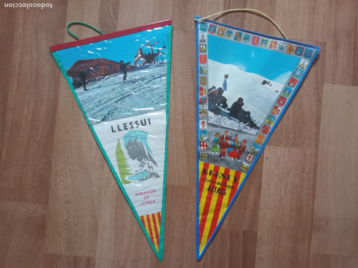 Banderines de colecci&oacute;n: BANDERIN LLESSUI LLESUY ALTARS ESTACION ESQUI