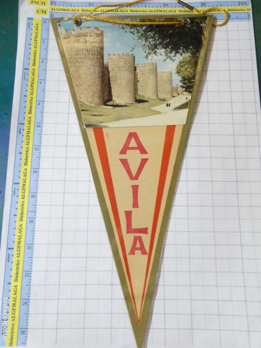 Banderines de colecci&oacute;n: BANDER&Iacute;N RECUERDO SOUVENIR TURISMO. &Aacute;VILA MURALLAS. 241