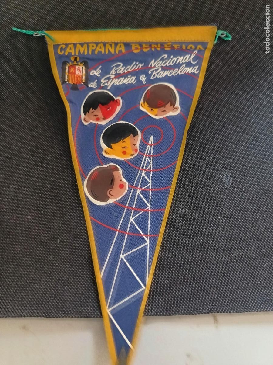 Fanions de collection: Banderin radio Nacional de Espa&ntilde;a