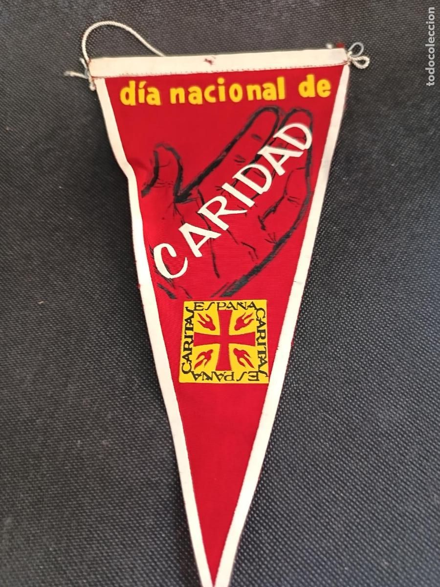Banderines de colecci&oacute;n: Banderin dia nacional de la caridad