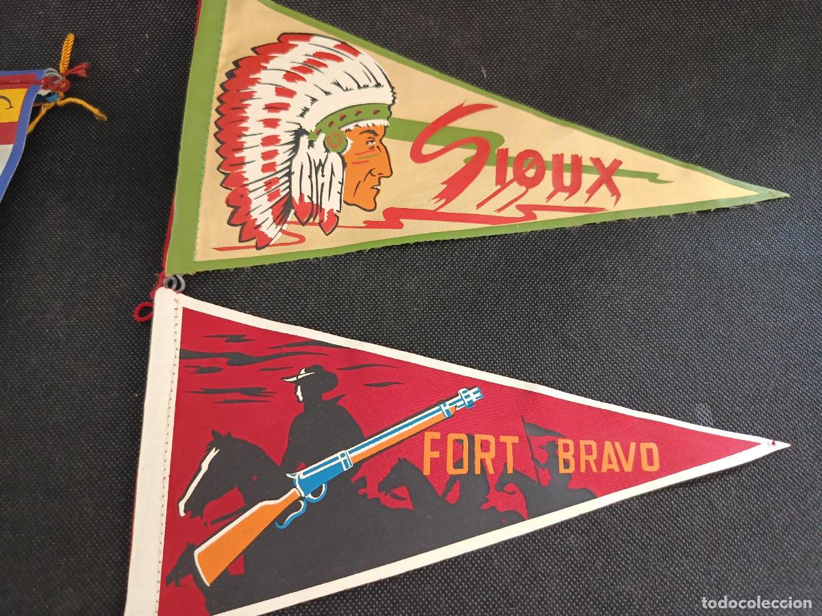 Banderines de colecci&oacute;n: Banderines Sious y Fort Apache - Foto 1
