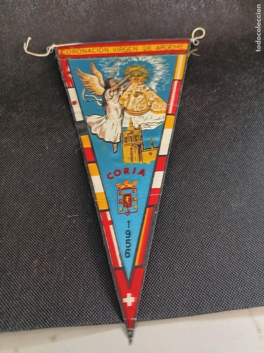 Banderines de colecci&oacute;n: Banderin Coria 1956