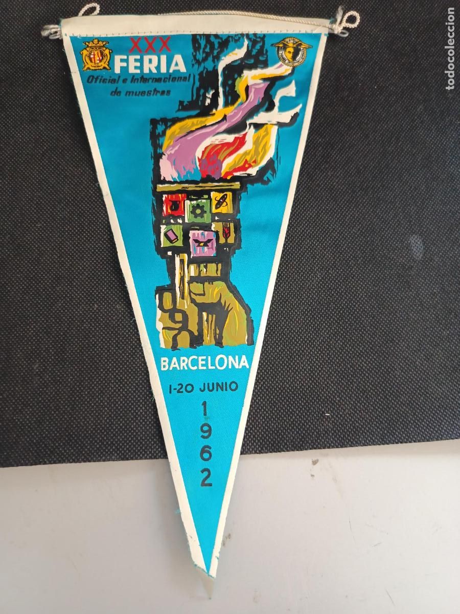 Banderines de colecci&oacute;n: Banderin Feria Barcelona