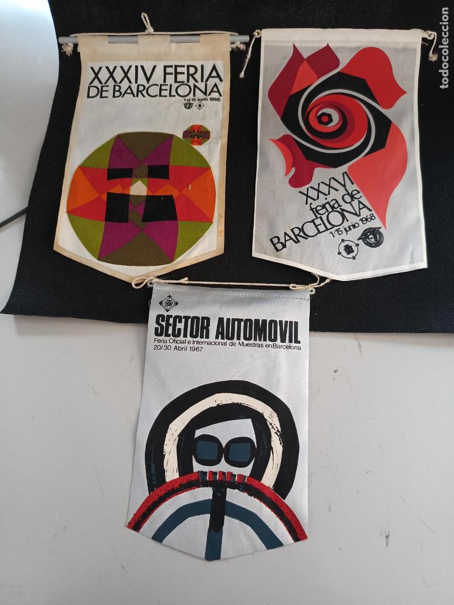 Banderines de colecci&oacute;n: Banderines Feria Barcelona Muestras