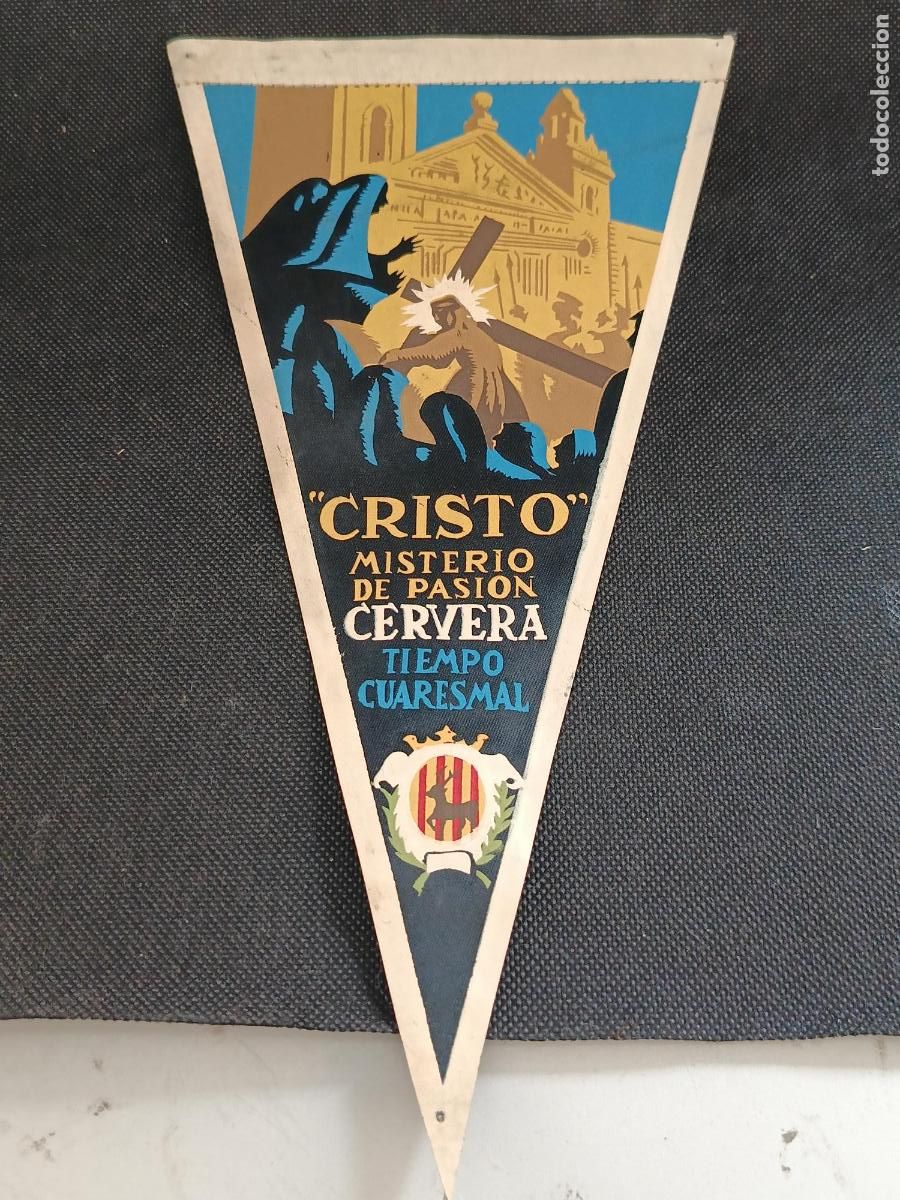 Banderines de colecci&oacute;n: Banderin Cristo Misterio Pasion Cervera