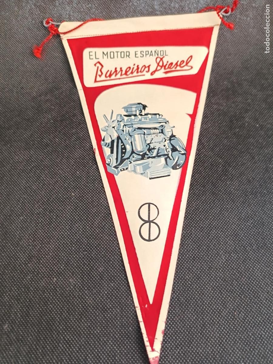 Banderines de colecci&oacute;n: Banderin Barreiros Diesel