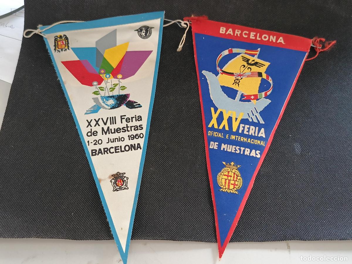 Banderines de colecci&oacute;n: Banderines Feria de Muestras Barcelona