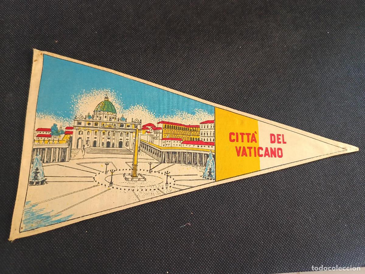 Banderines de colecci&oacute;n: Banderin Vaticano - Foto 1