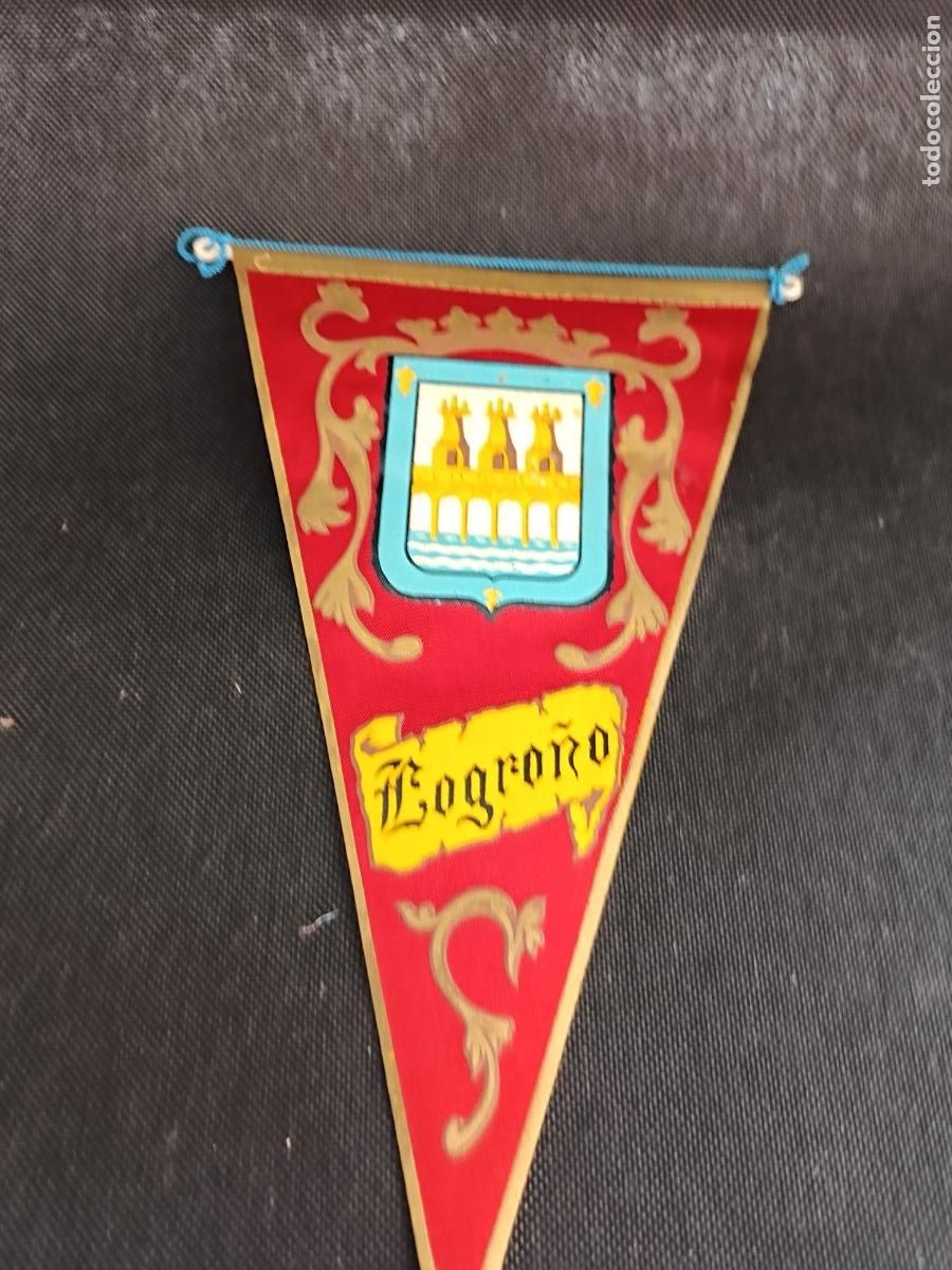 Banderines de colecci&oacute;n: Banderin Logro&ntilde;o - Foto 1
