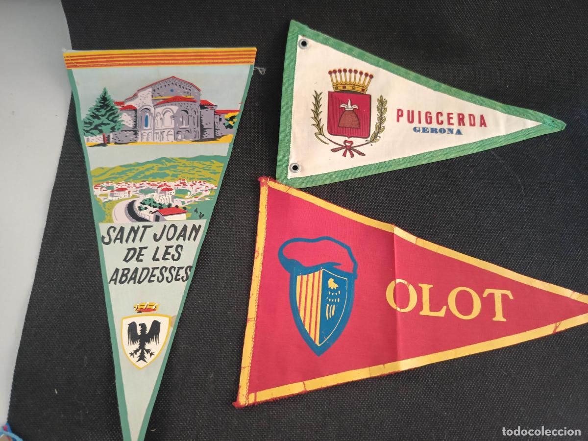 Galhardetes de cole&ccedil;&atilde;o: Banderines San Joan de las Abadesses Puigcerda Olot