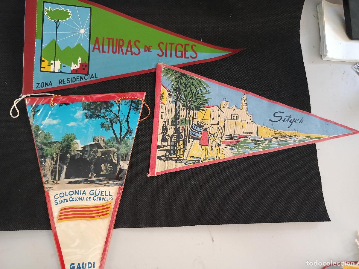 Banderines de colecci&oacute;n: Banderines Sitges Santa Coloma de Cervell&oacute;