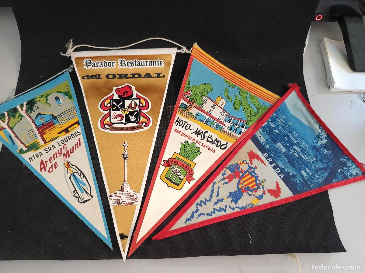 Banderines de colecci&oacute;n: Banderines Arenys de Munt Ordal Breda San Quirico de Safaja