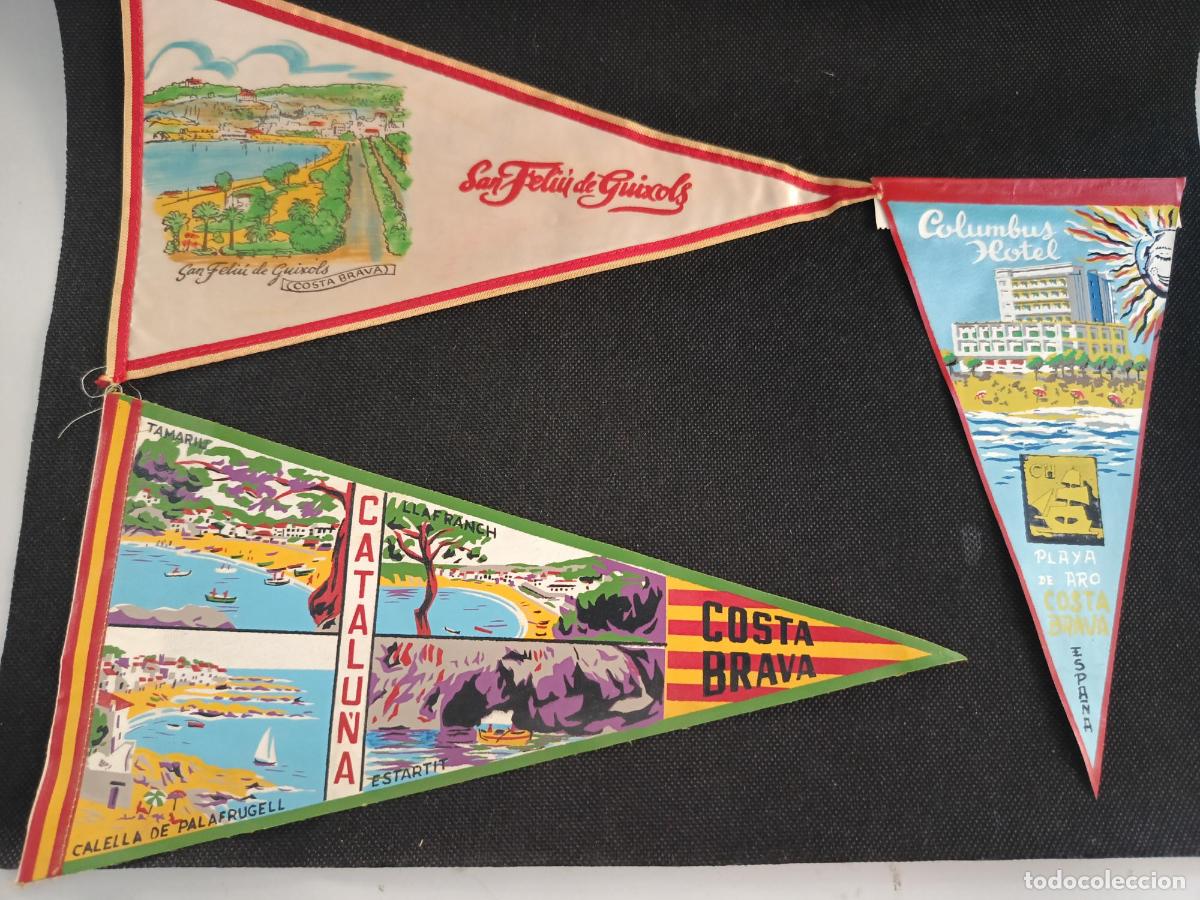 Banderines de colecci&oacute;n: Banderines Hotel Columbus Playa de Aro San Feliu de Guixols Costa Brava