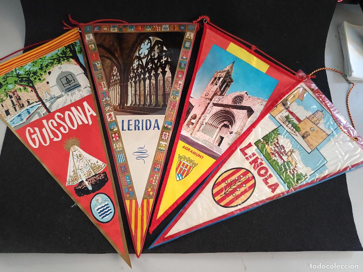 Banderines de colecci&oacute;n: Banderines Guissona Lerida Li&ntilde;ola Agramunt