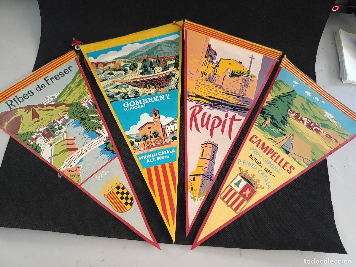 Banderines de colecci&oacute;n: Banderines Rupit Campelles Ribes de Fresser Gombreny