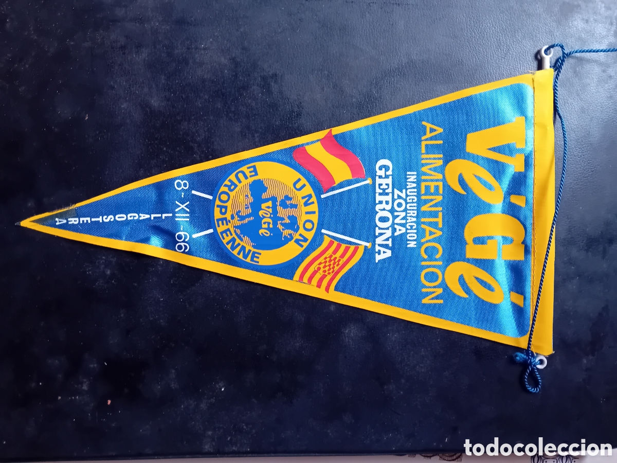 Banderines de colecci&oacute;n: BANDERIN VEGE ALIMENTACION ZONA GERONA