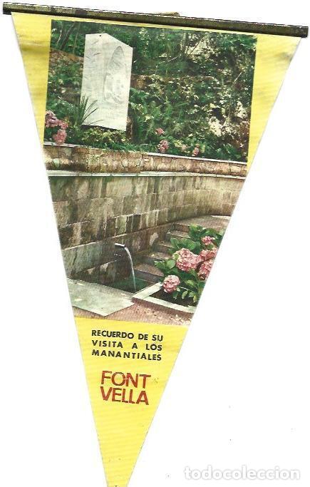 Fanions de collection: VARIOS 7294: Banderin agua Font Vella