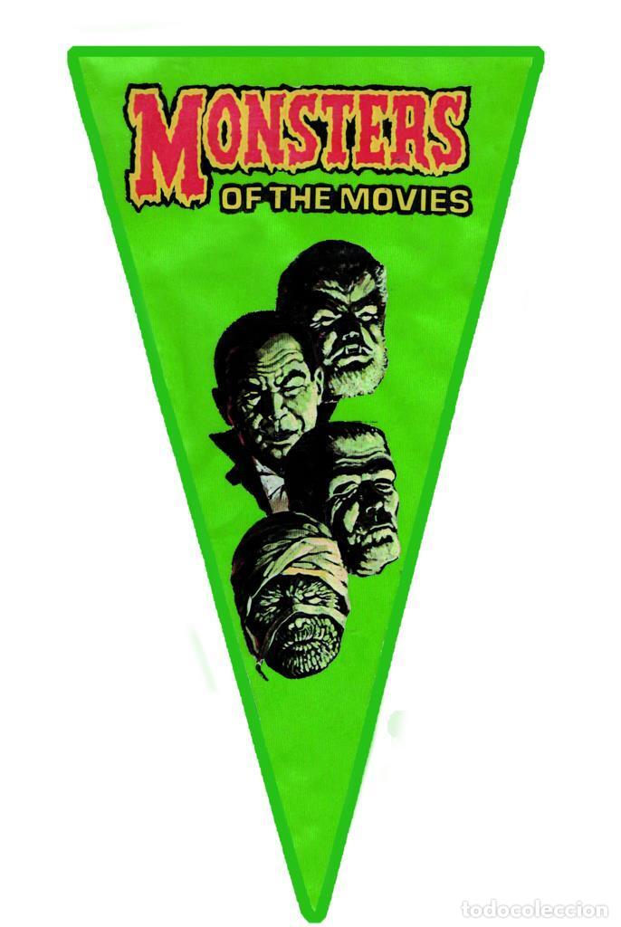 Fanions de collection: Banderin. MONSTERS OF THE MOVIES - Varios