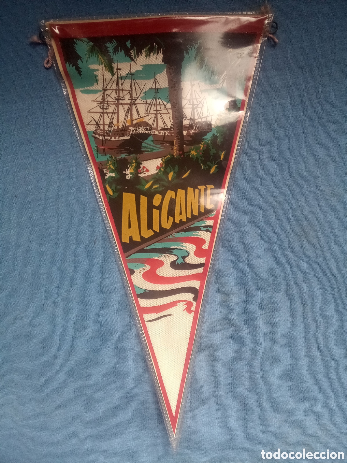 Banderines de colecci&oacute;n: BANDER&Iacute;N ALICANTE - COSTA BLANCA - A&Ntilde;OS 70