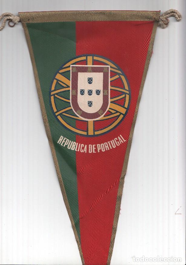 Bandierine di collezione: BANDERIN: PORTUGAL - Banderin con escudo y colores de Portugal - VARIOS
