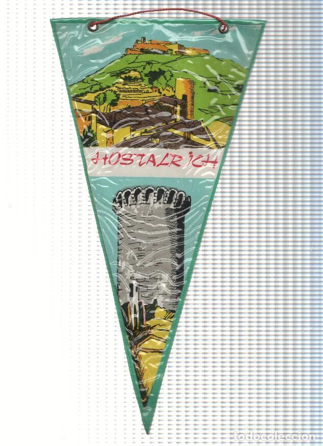 Fanions de collection: BANDERIN: HOSTALRICH - Ilustracion de la Torre de Arar de Hostalrich - VARIOS