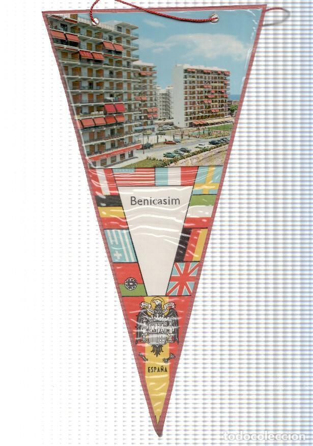 Collection pennants: BANDERIN: BENICASIM - Vista de la localidad y apartamentos Estoril de Benicassim - VARIOS