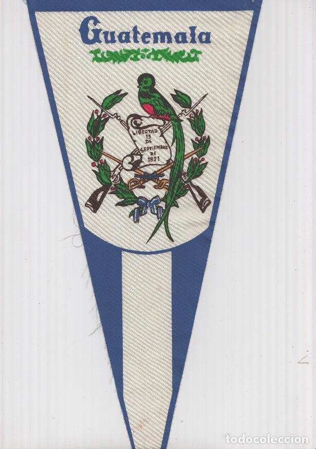 Bandierine di collezione: BANDERIN: GUATEMALA - BANDERIN con los Colores y el Escudo de GUATEMALA con el Ave Quetzal - VARIOS