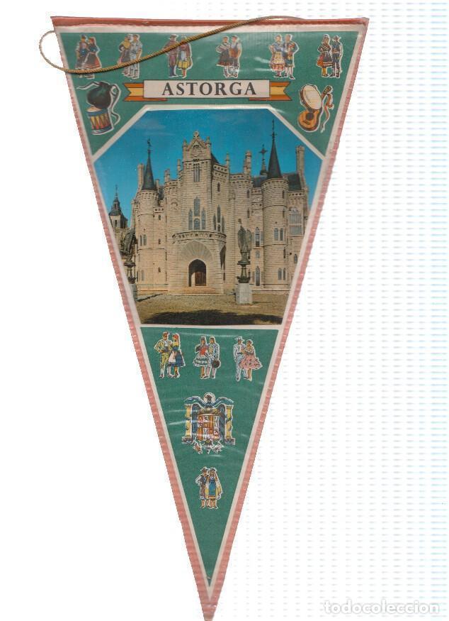 Bandierine di collezione: Banderin: ASTORGA, Leon - Imagen del Palacio Episcopal de Astorga - Varios