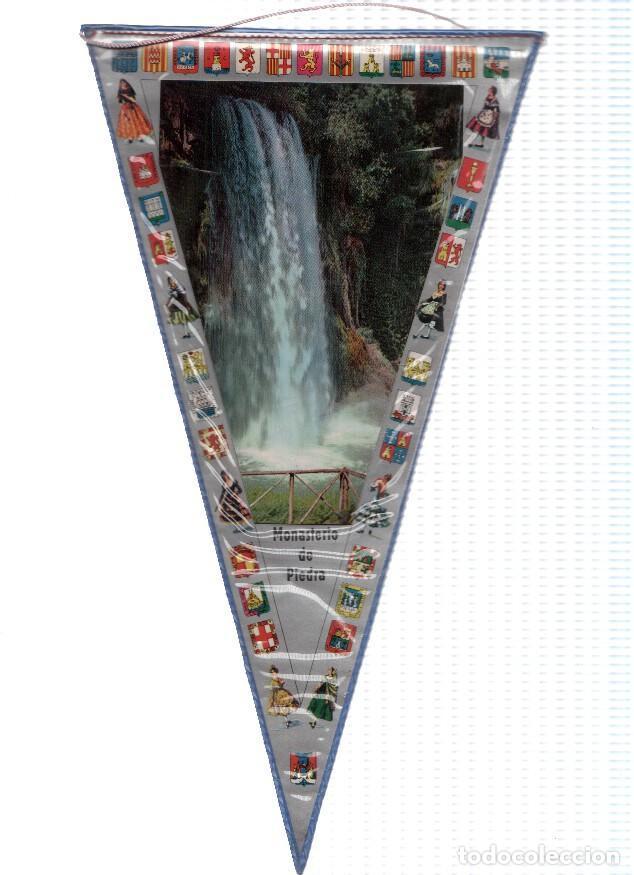 Bandierine di collezione: BANDERIN: MONASTERIO DE PIEDRA, Nuevalos - Cascada la Caprichosa del Monasterio de Piedra - Varios