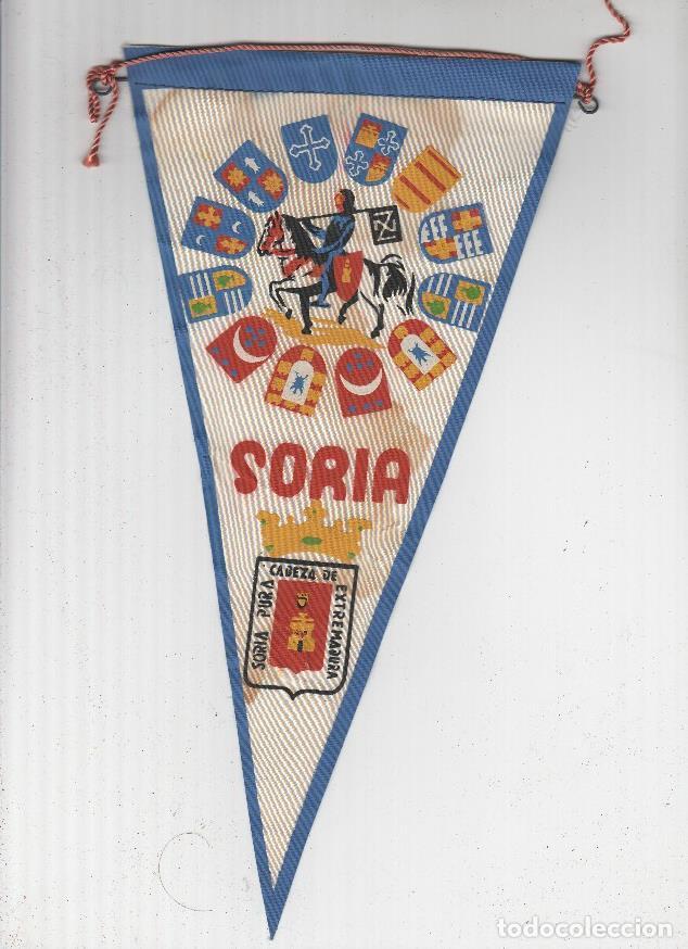 Bandierine di collezione: BANDERIN: SORIA - Escudo: Soria, pura cabeza de Extremadura - VARIOS