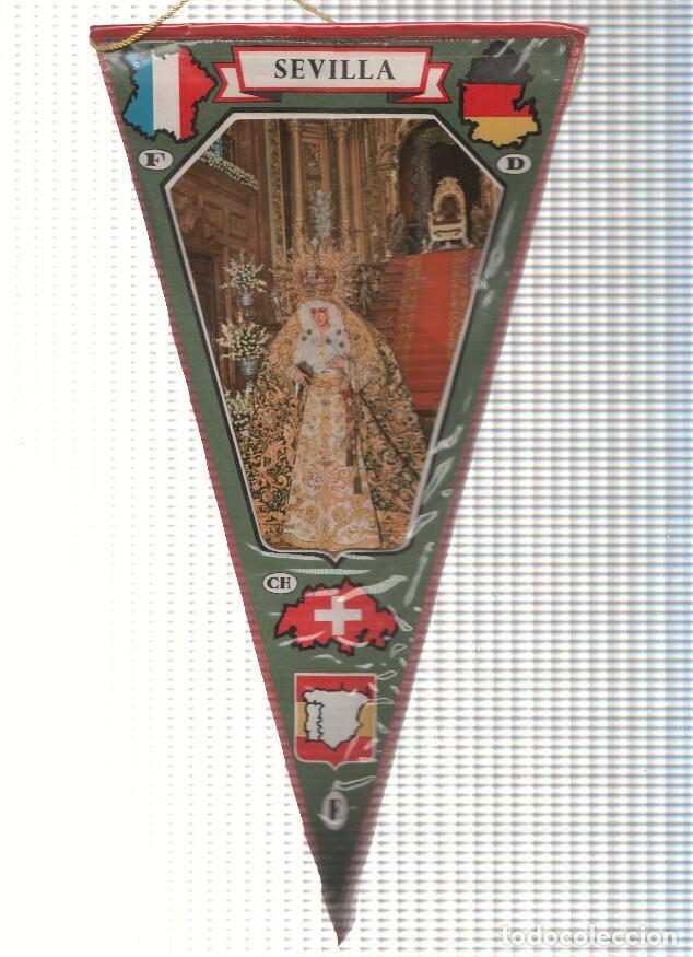 Bandierine di collezione: BANDERIN: SEVILLA - Imagen de La Virgen de la Macarena - VARIOS